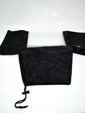 REFLEX CAMERA Waterproof DSLR SLR Rain Cover, Universal Clear, Window Black, NWT